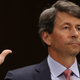 Mark Begor, CEO of Equifax, is sworn in during a Senate Homeland Security and Governmental Affairs Committee hearing on Capitol Hill, March 7, 2019 in Washington, DC. The committee heard testimony on investigations examining private sector data breaches.